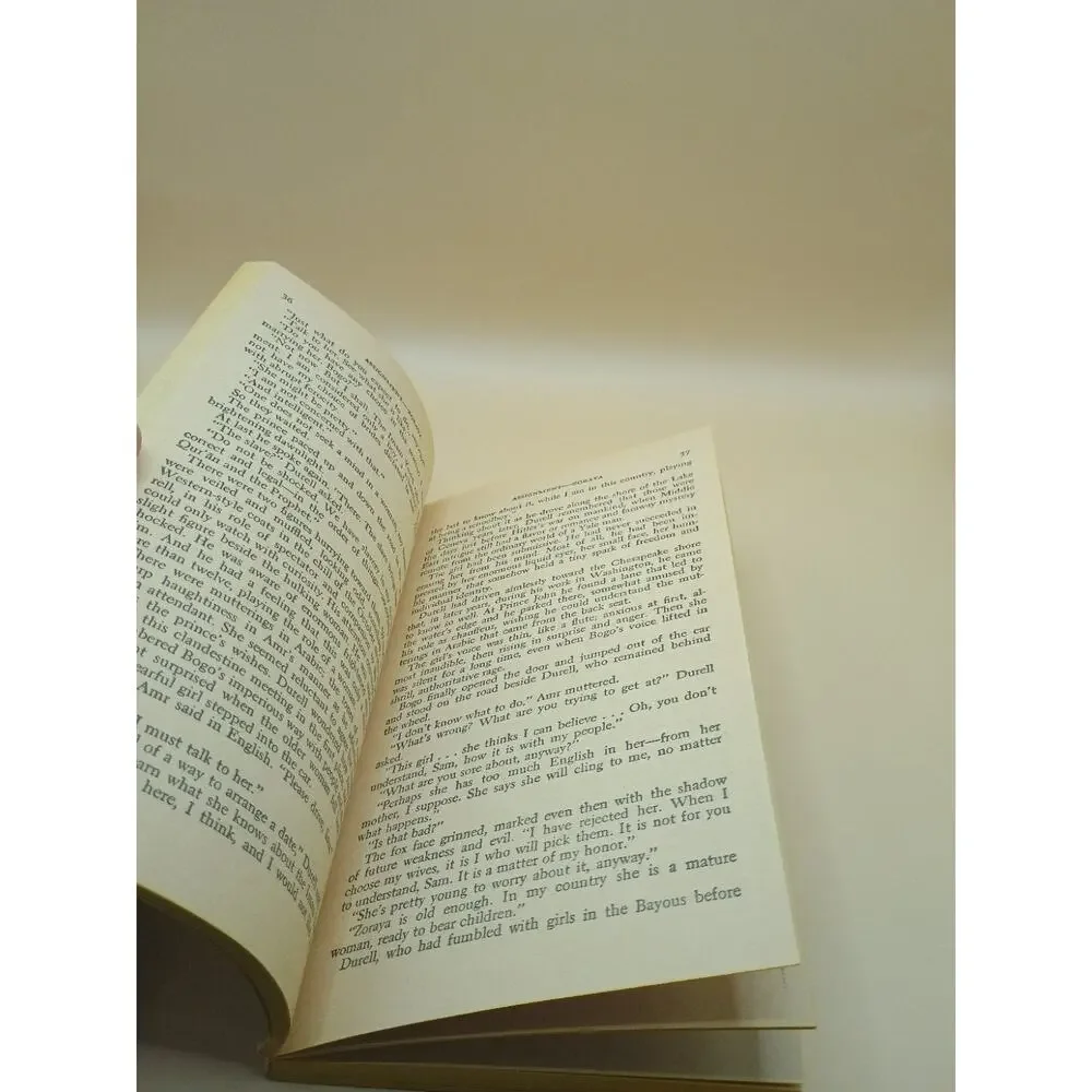 ASSIGNMENT - ZORAYA by Edward S. Aarons vintage 1960 Gold Medal paperback